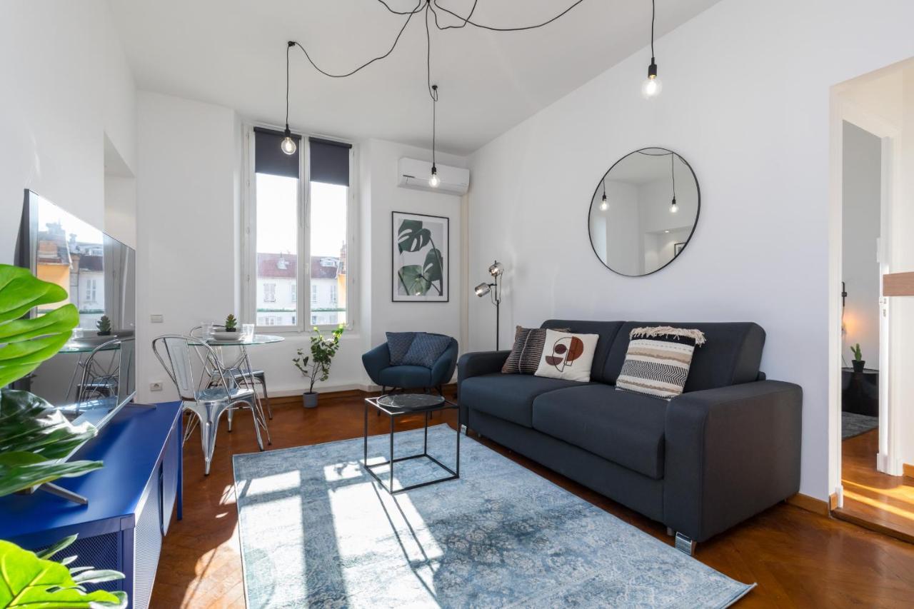 7 Medecin - Place Massena - Central 2P - Lumineux - Climatise Nice Exterior photo
